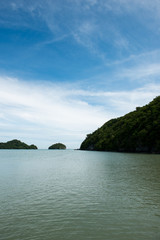 tropical island in thailand