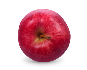 Red apple isolated on white. Clipping Path
