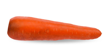 Carrot isolated on white background, clipping path.