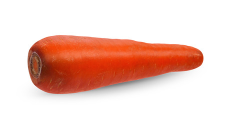 Carrot isolated on white background, clipping path.