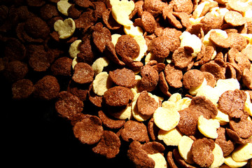 Cereal is a traditional breakfast food made from processed grains