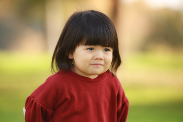 笑顔の女の子