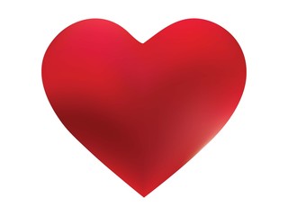 Colored background in the form of a heart.