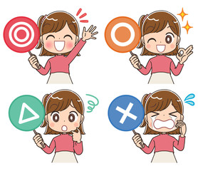 医者 医師 イラスト ドクター かわいい マンガ アニメ 白衣 Wall Mural よぴんこ Yopinco