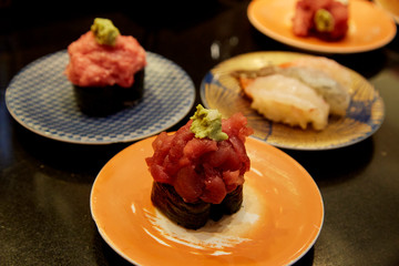 Japanese sushi traditional japanese food