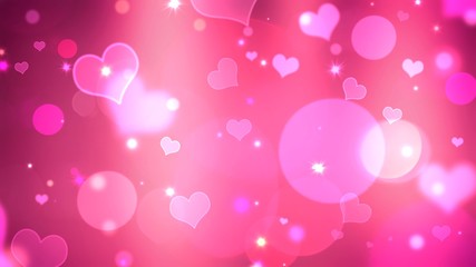 galaxy glitter glow shining star with heart ,magic dream glitter, festive background with bokeh defocused lights, abstract background for Christmas ,art projects, banner, business, card, 3D, template