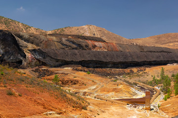 Rio Tinto in Huelva, Andalusia, southern Spain