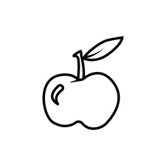 apple icon.  Design template vector
