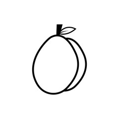 apple icon.  Design template vector