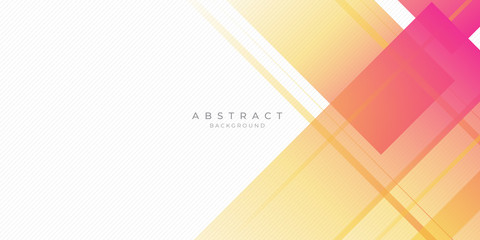 Fresh Orange Yellow Rectangle Line Abstract Background Presentation Vector Illustration