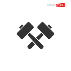 Hammer Icon Design Illustration Vector