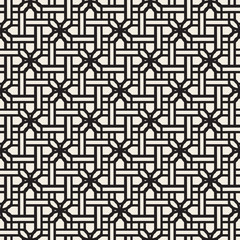 seamless abstract monochrome square basketry pattern background