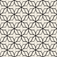 seamless monochrome abstract flower and root pattern background