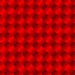 3D Jigsaw Tile Seamless Pattern Red_002