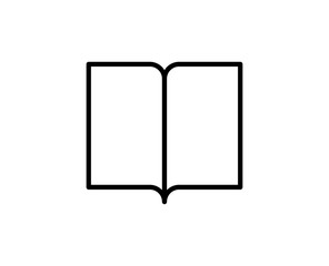 Book line icon