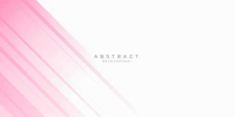 Pink white abstract background geometry shine and layer element vector for presentation design. Suit for business, corporate, institution, party, festive, seminar, and talks. 