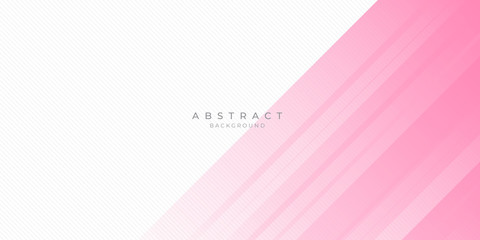 Pink white abstract background geometry shine and layer element vector for presentation design. Suit for business, corporate, institution, party, festive, seminar, and talks. 