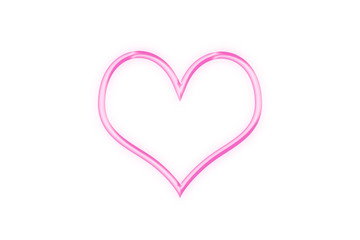 Three-dimensional heart ring.  Shine additional version. 立体的なハートリング。 輝き追加版