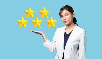 五つ星　評価　口コミ