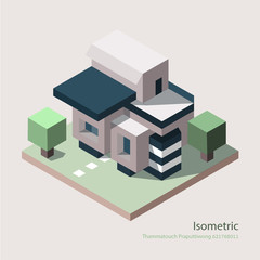 Fototapeta premium Isometric Modern