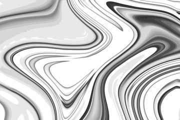 fluid acrylic painting in black color on white backgrounds	