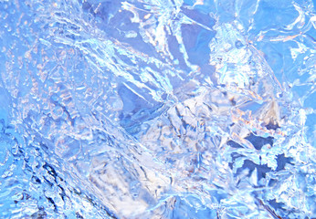 Colorful ice texture.