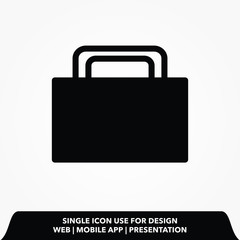 suitcase icon  design.suitcase vector illustration