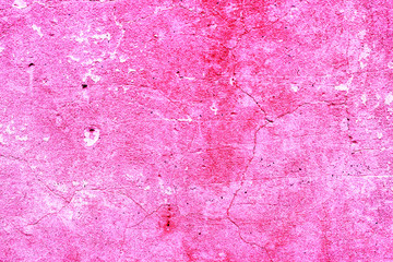 Texture of a concrete wall with cracks and scratches which can be used as a background