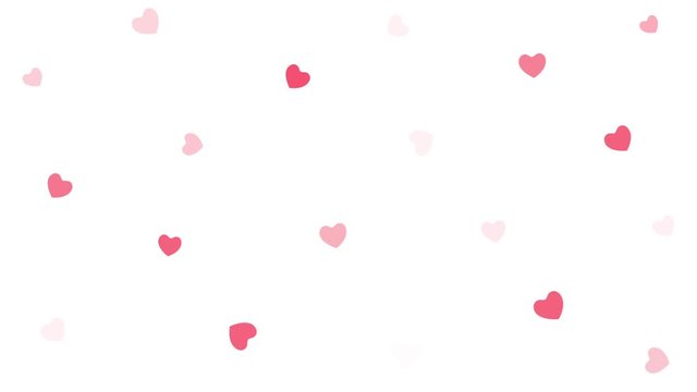 Blink pink heart background seamless pattern