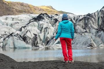 Solheimajokull Glacier, Iceland