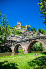 Belcastel, Aveyron, Occitanie, France.