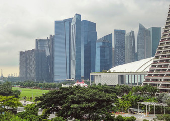 Singapore city view