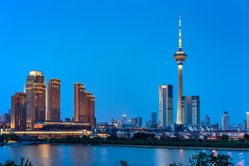 Tianjin city skyline