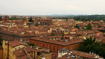 Fototapeta na wymiar Dächer von Bologna