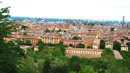 Fototapeta na wymiar Dächer von Bologna