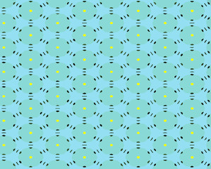 Seamless vector pattern in ornamental style. Geometric desing texture for wallpaper and gifts.