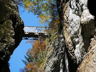 Brücke über die Partnachklamm