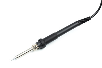 soldering iron. Isolated on a white background. - image