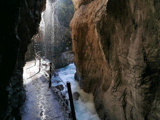 Weg durch die Partnachklamm