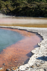 Geothermal Lake - Champagne Pool at Wai-o-tapu