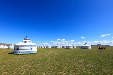 Mongolian yurt