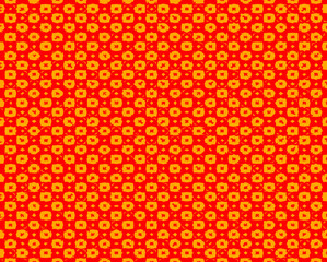 Seamless vector pattern in ornamental style. Geometric desing texture for wallpaper and gifts.