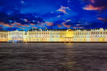 Deurstickers Winter Palace and Hermitage Museum.  Saint Petersburg. Russia. © BRIAN_KINNEY