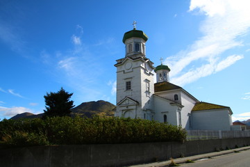 Unalaska- Dutch Harbor -Heilige Himmelfahrt unseres Herrn Russisch-Orthodoxe Kathedrale