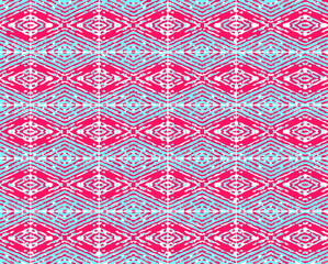 Seamless vector pattern in ornamental style. Geometric desing texture for wallpaper and gifts.