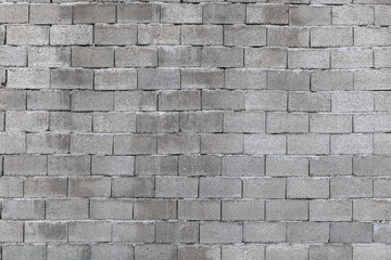 Wall texture of large gray bricks