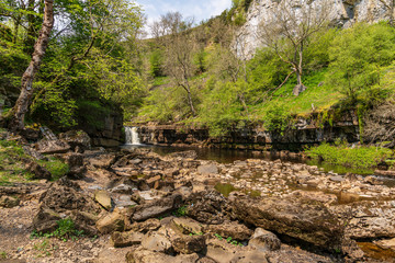 Fototapeta premium The Kisdon Force near Keld, North Yorkshire, England, UK