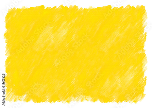 黄色の水彩絵の具塗った色斑テクスチャ Wall Mural Wallpaper Murals Rrice