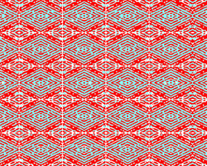 Seamless vector pattern in ornamental style. Geometric desing texture for wallpaper and gifts.