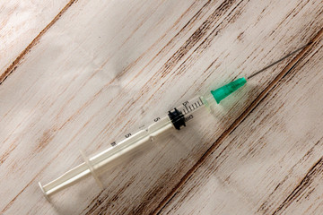 Medical syringe